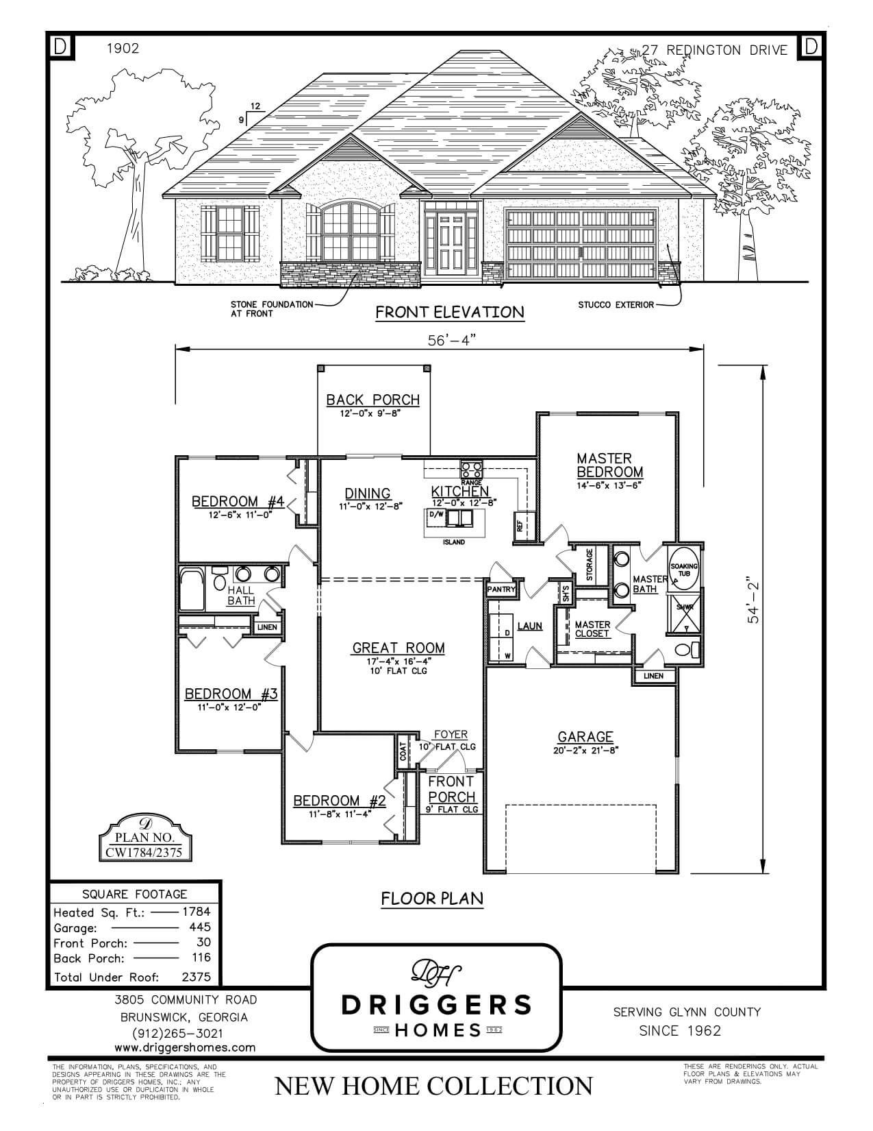 Floor Plan PDF of 27 Redington