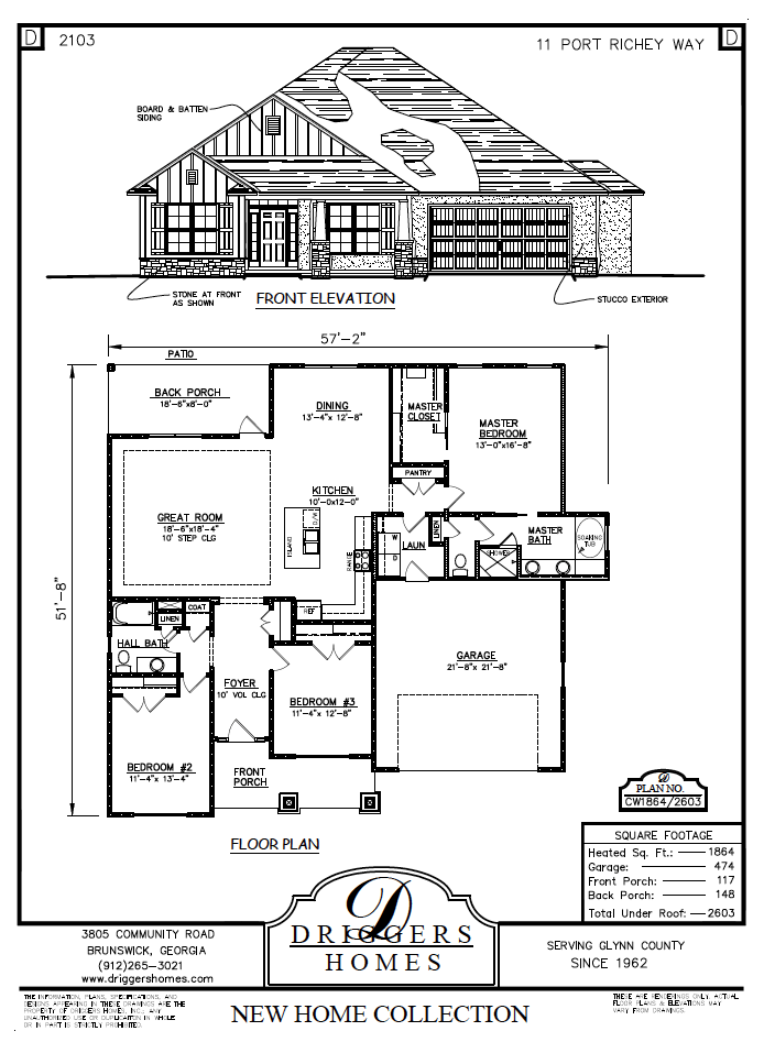Floor Plan PDF of 11 Port Richey Way
