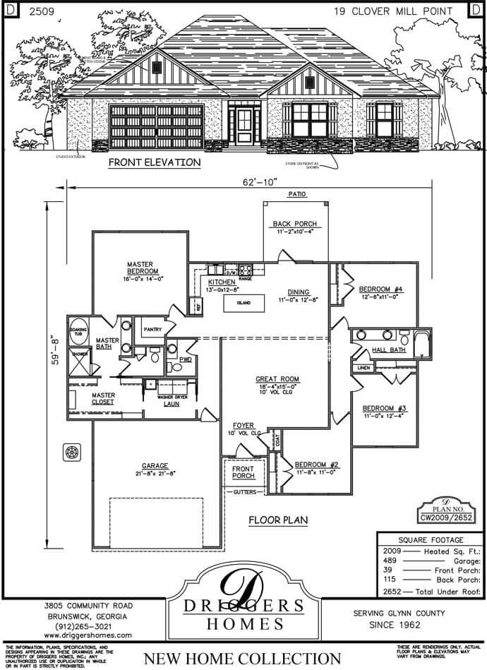 Floor Plan PDF of 19 Clover Mill Point